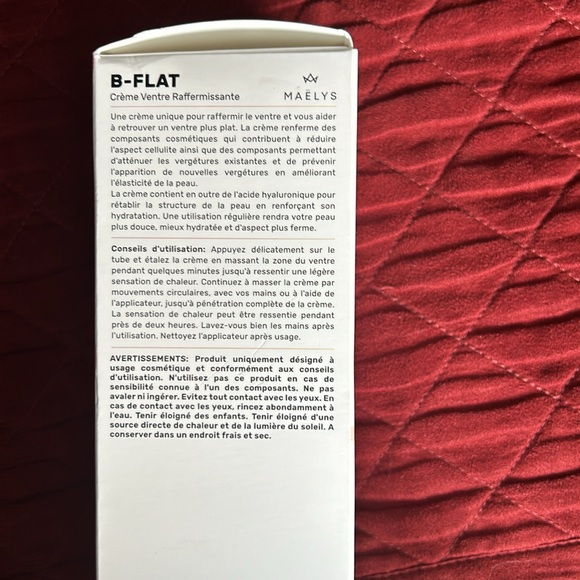 Maelys B-FLAT firming belly cream - Picture 2 of 8